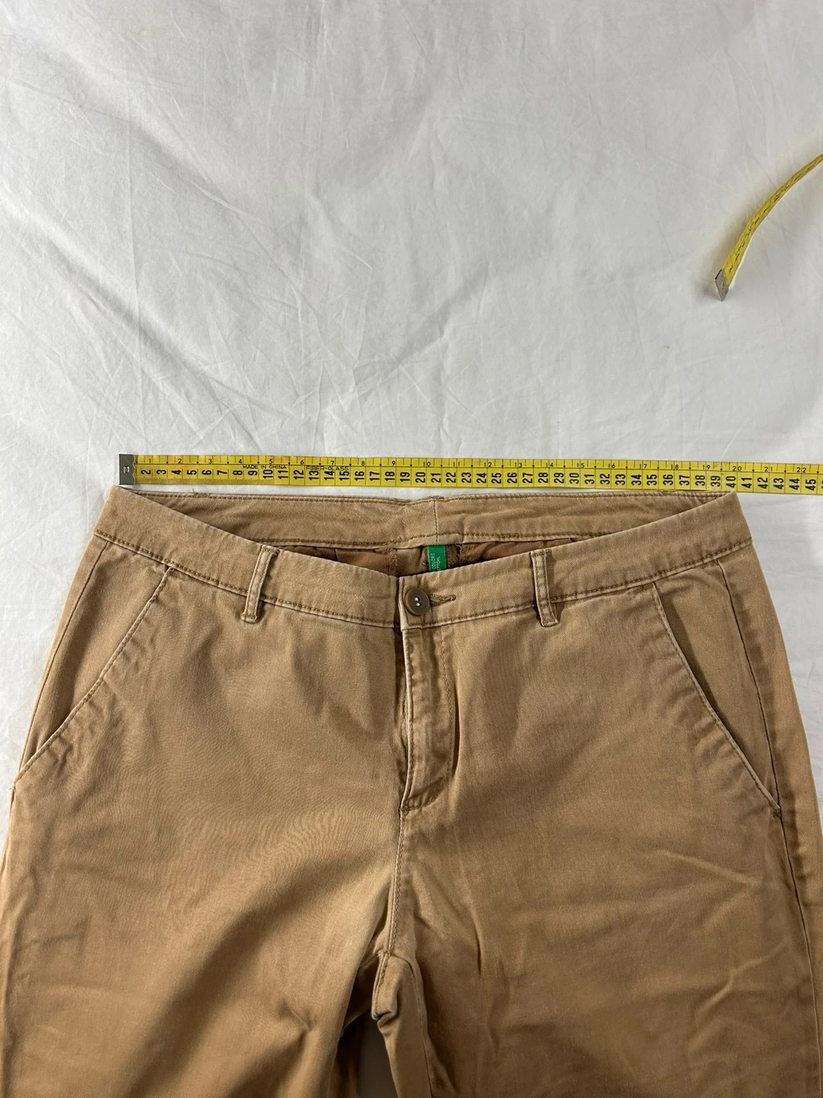 Beige bruine chino United Colors of Benetton maat 42 – photo 7